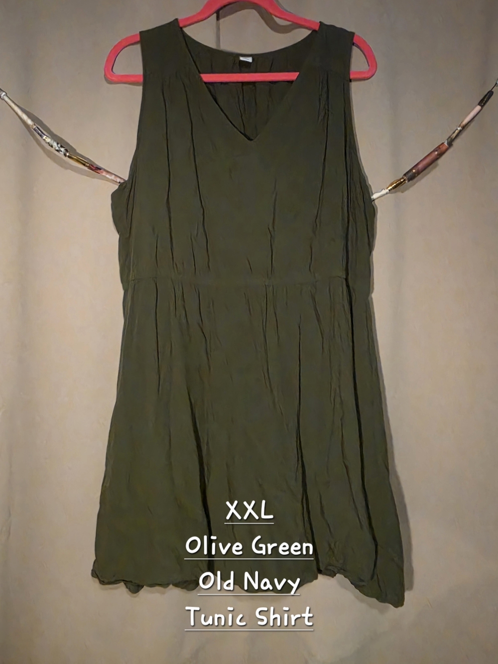 Old Navy Olive Green Tunic Top